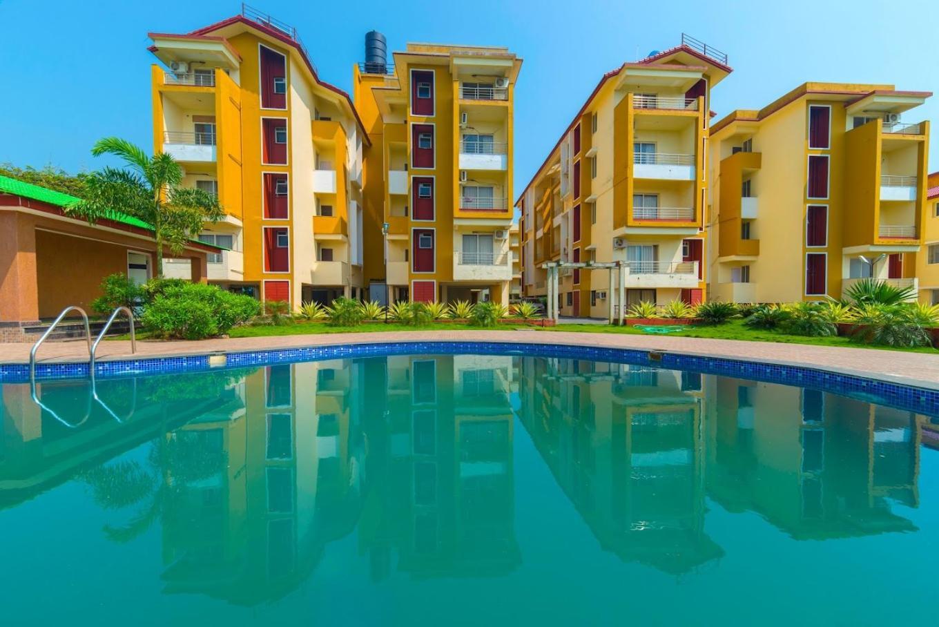 Fabhotel Ocean View Apartment - Nr Dabolim Airport Старый Гоа Экстерьер фото
